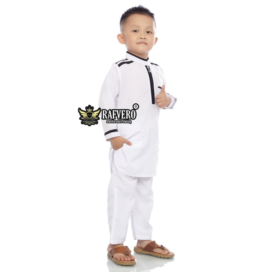 Setelan Anak Laki laki Jubah Gamis Pakistan Azwan Original Rafvero