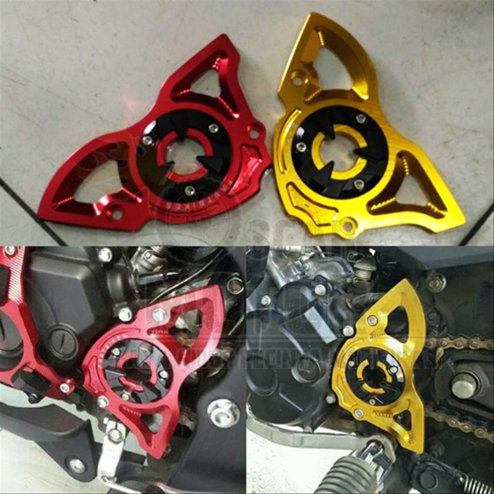 COVER GEAR DEPAN / TUTUP GER DEPAN VIXION XABRE R15 MX KING motor