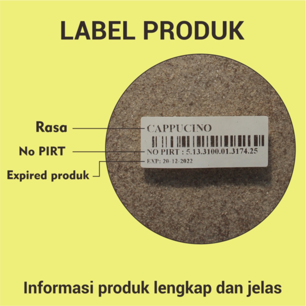 Bubuk minuman rasa cappucino 1kg / powder cappucino / bubuk bubble drink