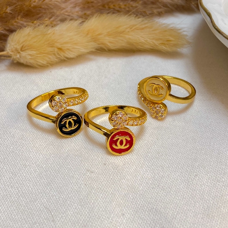 Cincin Xuping Yaxiya motif rantai murah meriah