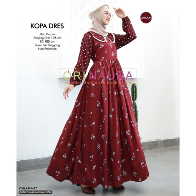 QIRA,FRAYA,DEFANA,KOPA,AGIA Mini Dress muslim by Ori Naura