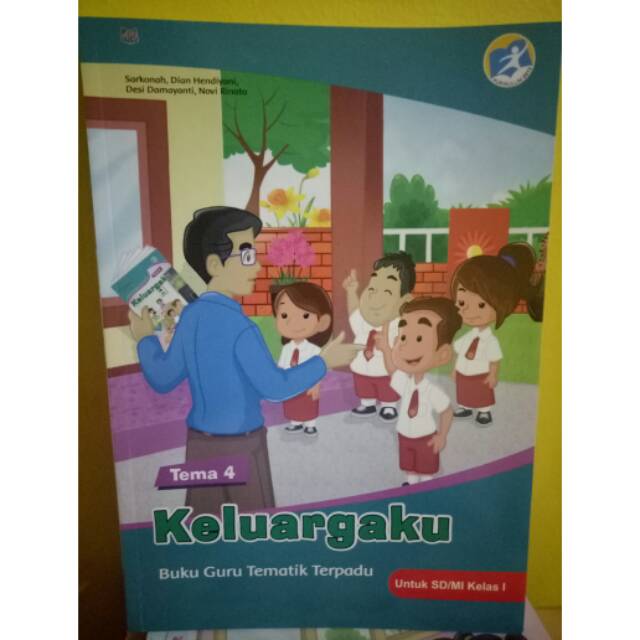 Buku guru pendamping k13 kelas 1 tema 4 keluargaku penerbit arya duta