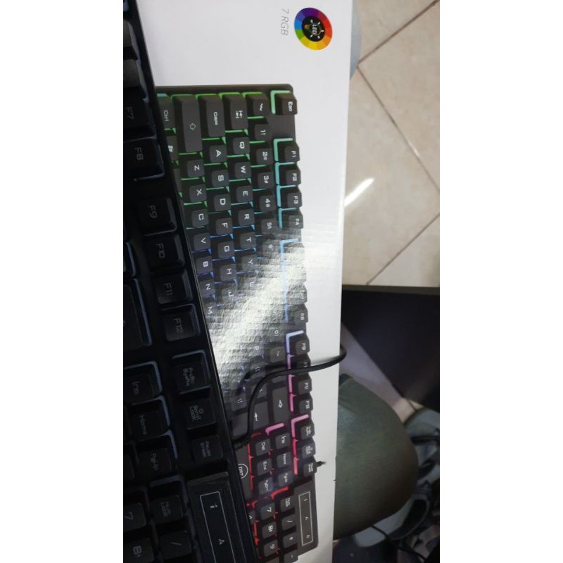 Keyboard Mouse RGB Led Dst Rainbow