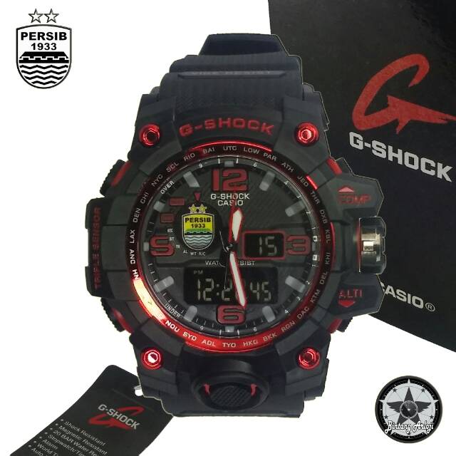 G-Shock Persib List Merah