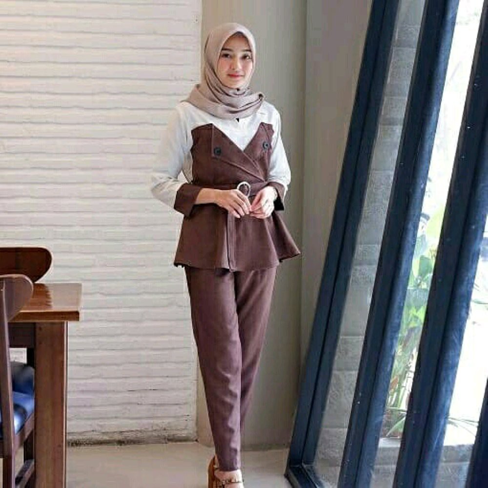 35+ Ide Model Baju Setelan Celana Terbaru