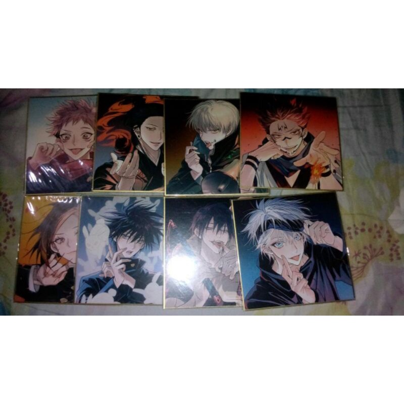 [ BOOKED ] JUJUTSU KAISEN / JJK SHIKISHI MERCH by Circus Mayer nim
