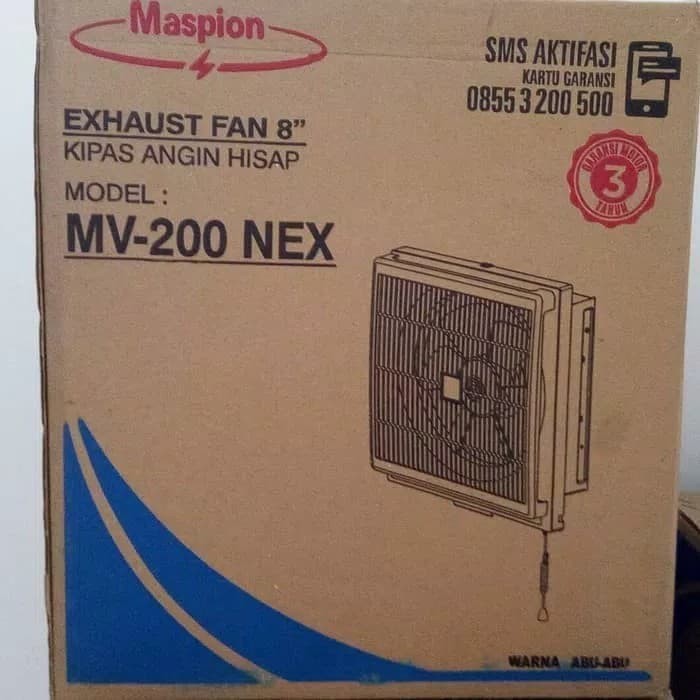 Exhaust Fan Dinding 8 Inch Maspion 200 NEX