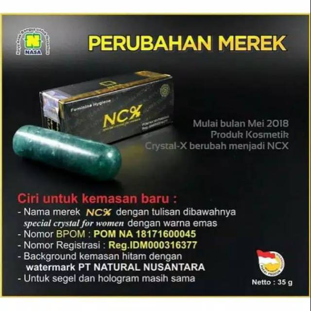 NCX NASA /CRYSTAL X nasa