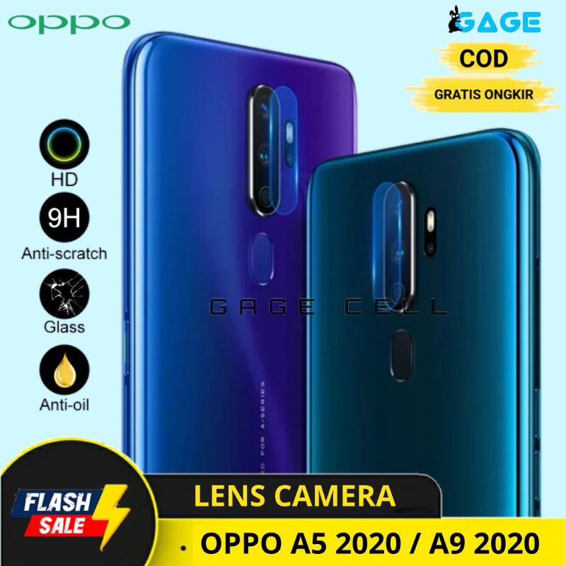 COD✅ Tempered Glass Camera Tg Antigores Kamera OPPO A5 2020 / A9 2020 Pelindung Kaca Kamera Belakang