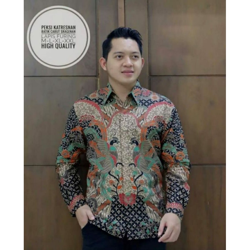 Kemeja Batik Panjang Sragenan | Kemeja Nawasena | Peksi Gumelar