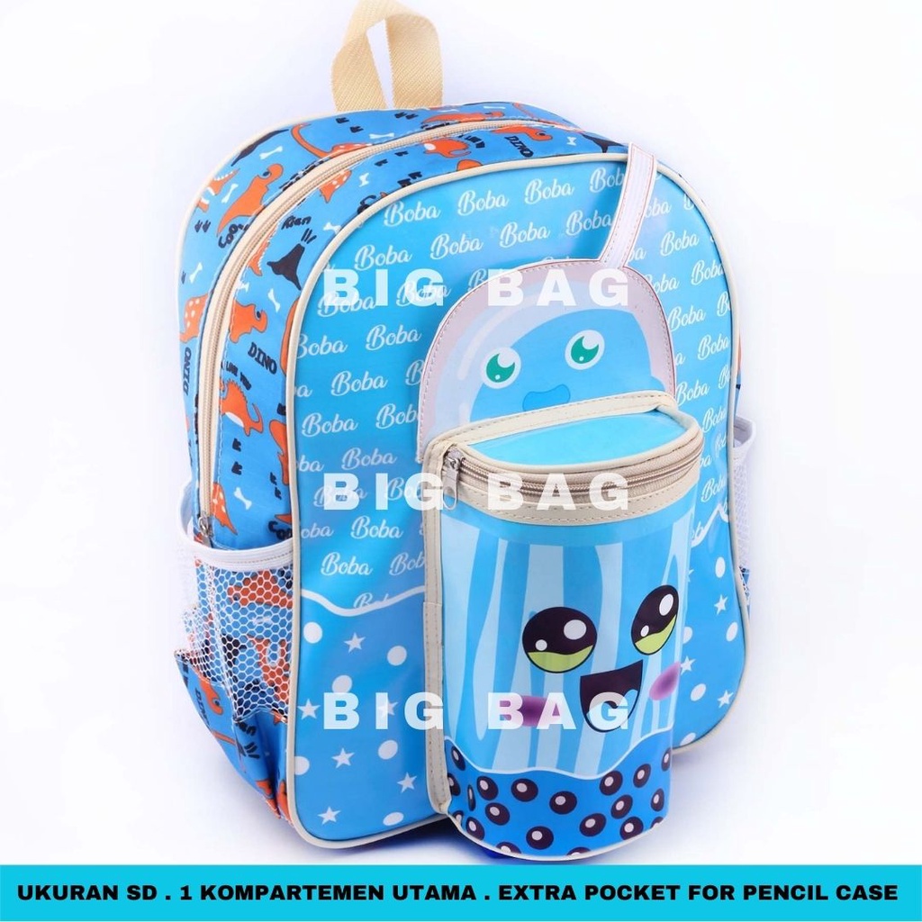 PTS - Ransel Sekolah Anak Perempuan Karakter BOBA - RANSEL BOBA EXTRA POCKET BOBA CUBE - TAS BOBBA - RANSEL BOBBA - TAS BOBA ANAK CEWE - Tas Sekolah Anak - Tas Anak Sekolah Tas Anak SD Tas Anak TK Promo Diskon Termurah Terlaris Terbaru Best Seller