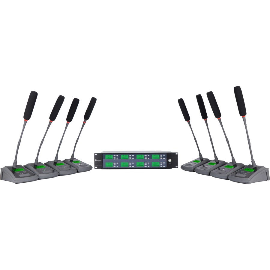 Soundbest IP 8 IP-8 IP 8 Mic Meja Wireless Conference 8 Mic Original