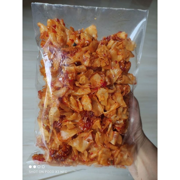 

kerupuk pedas ubi renyah gurih jamin enak