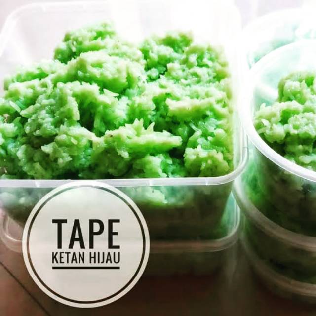 

Tapai Ketan Hijau