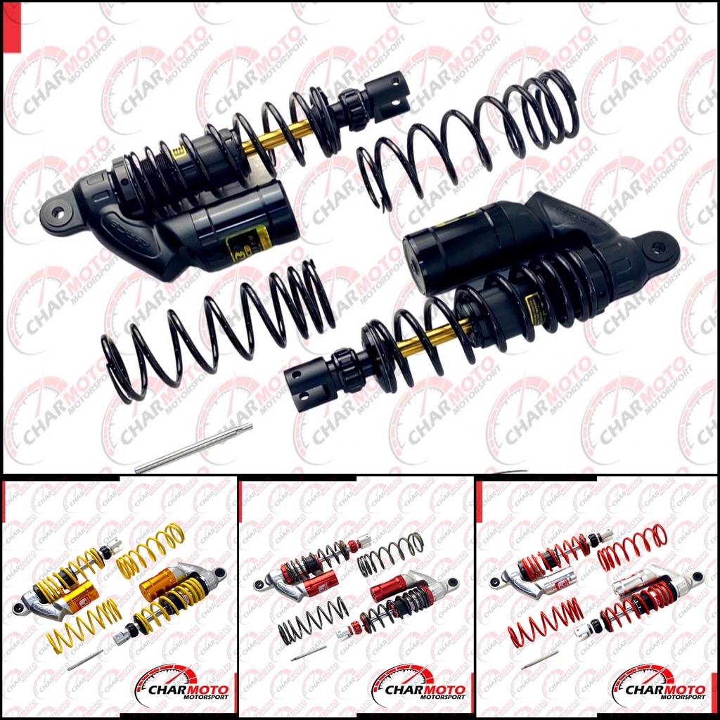 Shockbreaker Tabung RCB VS Series New Nmax, Aerox, PCX, 305mm 330mm - Charmoto