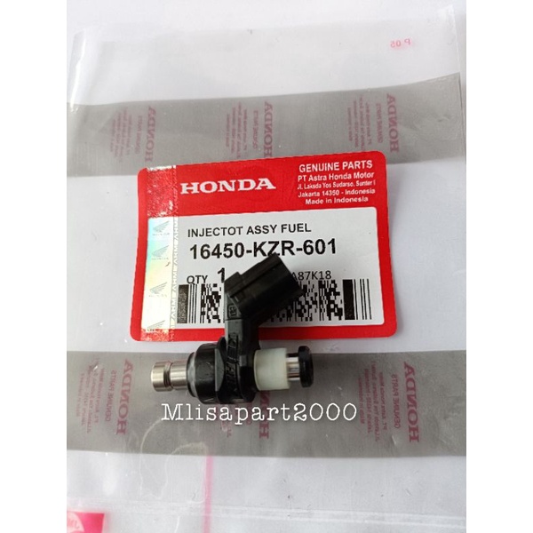 injektor KZR hole 6 ORI Lokal Vario 125 Fi OLD - Vario 125 esp LED