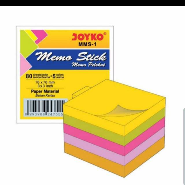 

Sticky note/ sticky note lucu/ sticky note murah/ sticky note unik/ memo murah/ memo lucu/ memo unik/ memo stick cubes 5 warna