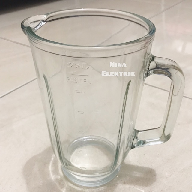 Gelas Blender Miyako BL 102 PL KACA BELING (1 LITER)