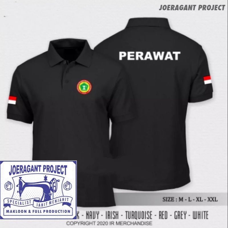 KAOS POLO SHIRT PERAWATAN -JP