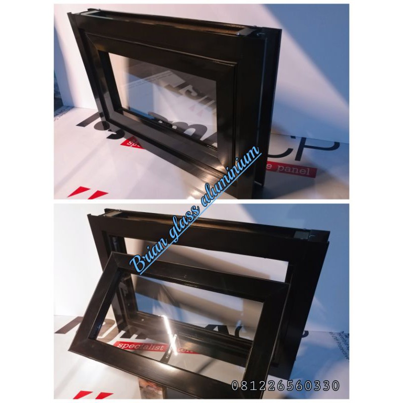 Boven jendela alumunium 40x60