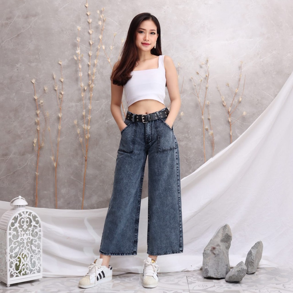 FWR - 27-34 MULAN KULOT JEANS FRINGE