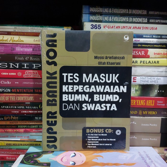 

✨COD✨ BUKU ORIGINAL SUPER BANK SOAL TES MASUK KEPEGAWAIAN BUMN,BUMD,DAN SWAS