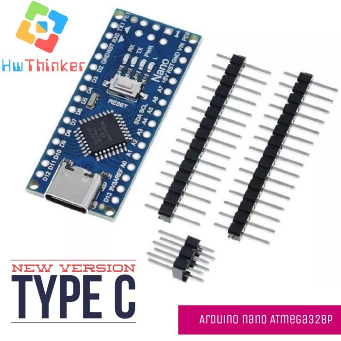 Jual Nano V3 30 Type C Atmega328p Atmega 328p Board For Arduino Ide Shopee Indonesia 2272