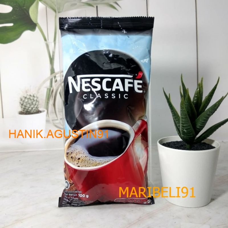 

NESCAFE CLASSIC Kopi Instan Sachet Bag 100gr MB91