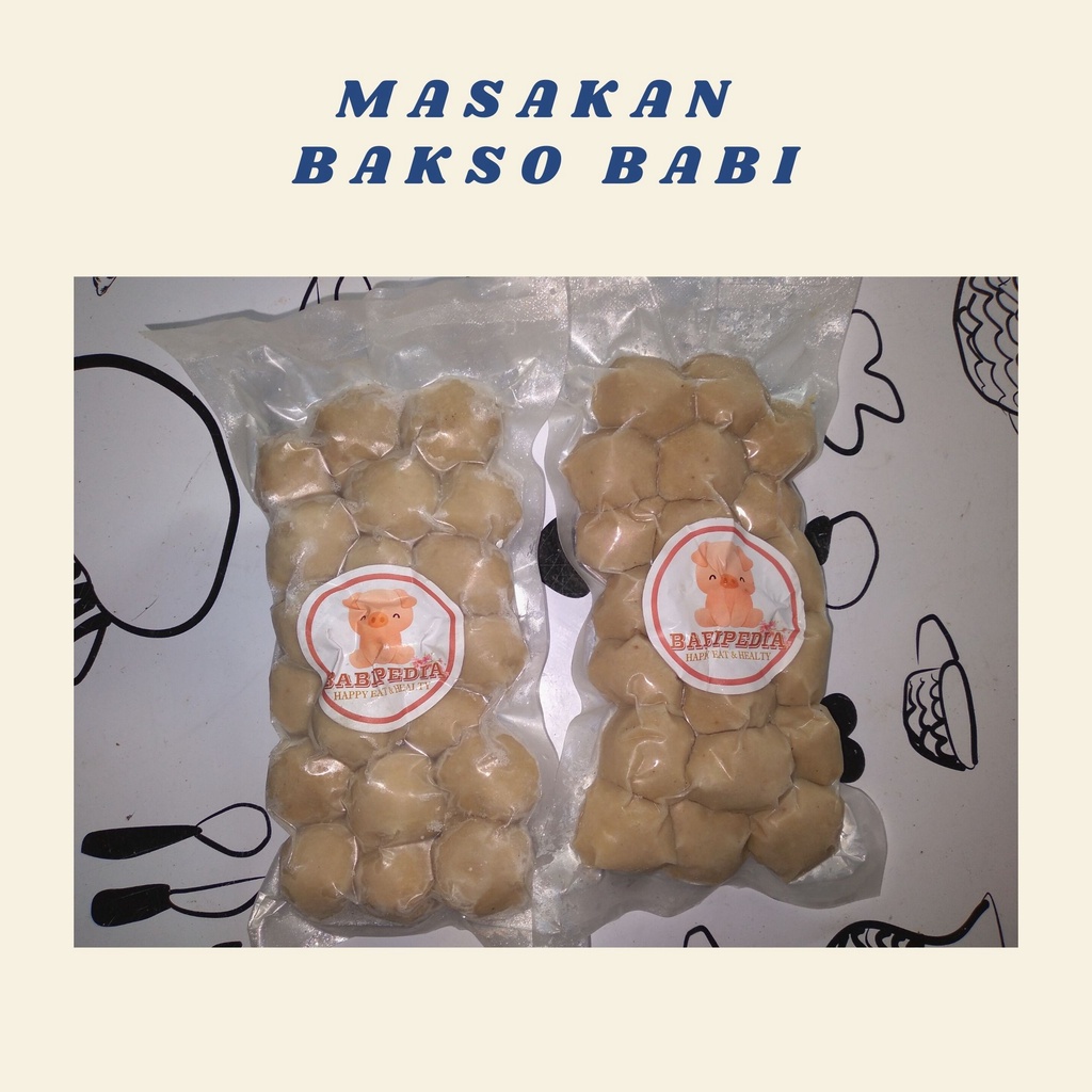 

Bakso Babi/ Bakso B2 Jogja Yogyakarta /pcs