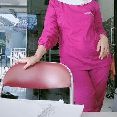 Baju Jaga Kancing Samping Lengan Panjang Karet READY STOK