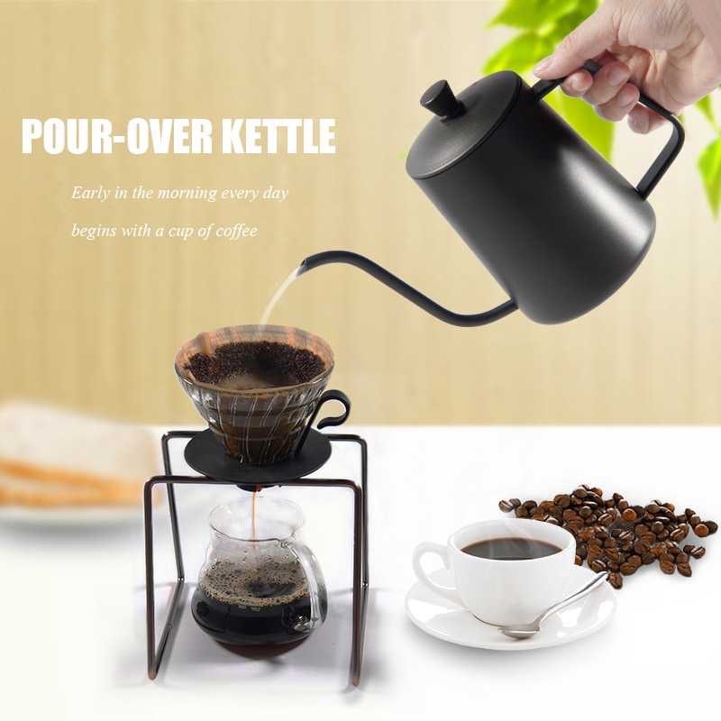 [OBRAL RIJEK] Teko Pitcher Kopi Hand Drip Cup Stainless -ZM00102