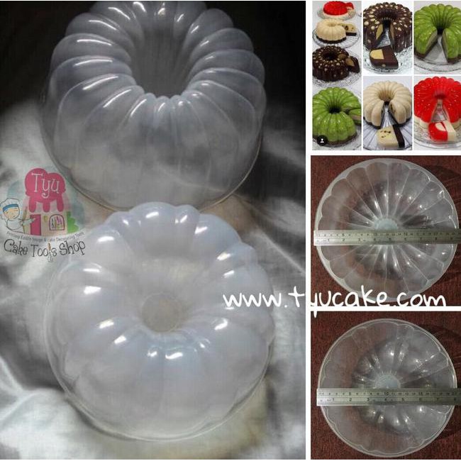 G8Nr 24Cm&20Cm-Cetakan Puding Polkadot Plastik Gtoc