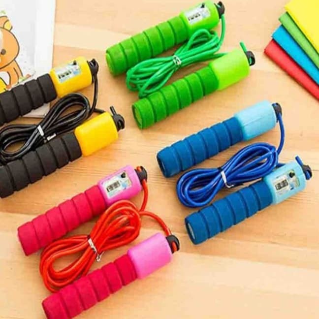 Jump Rope Skipping Soft Handle/Tali Lompat