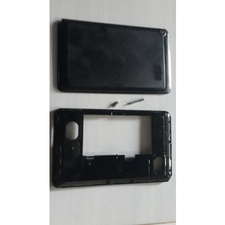 casing backdoor ori bawaan tab tablet mito t720 hitam