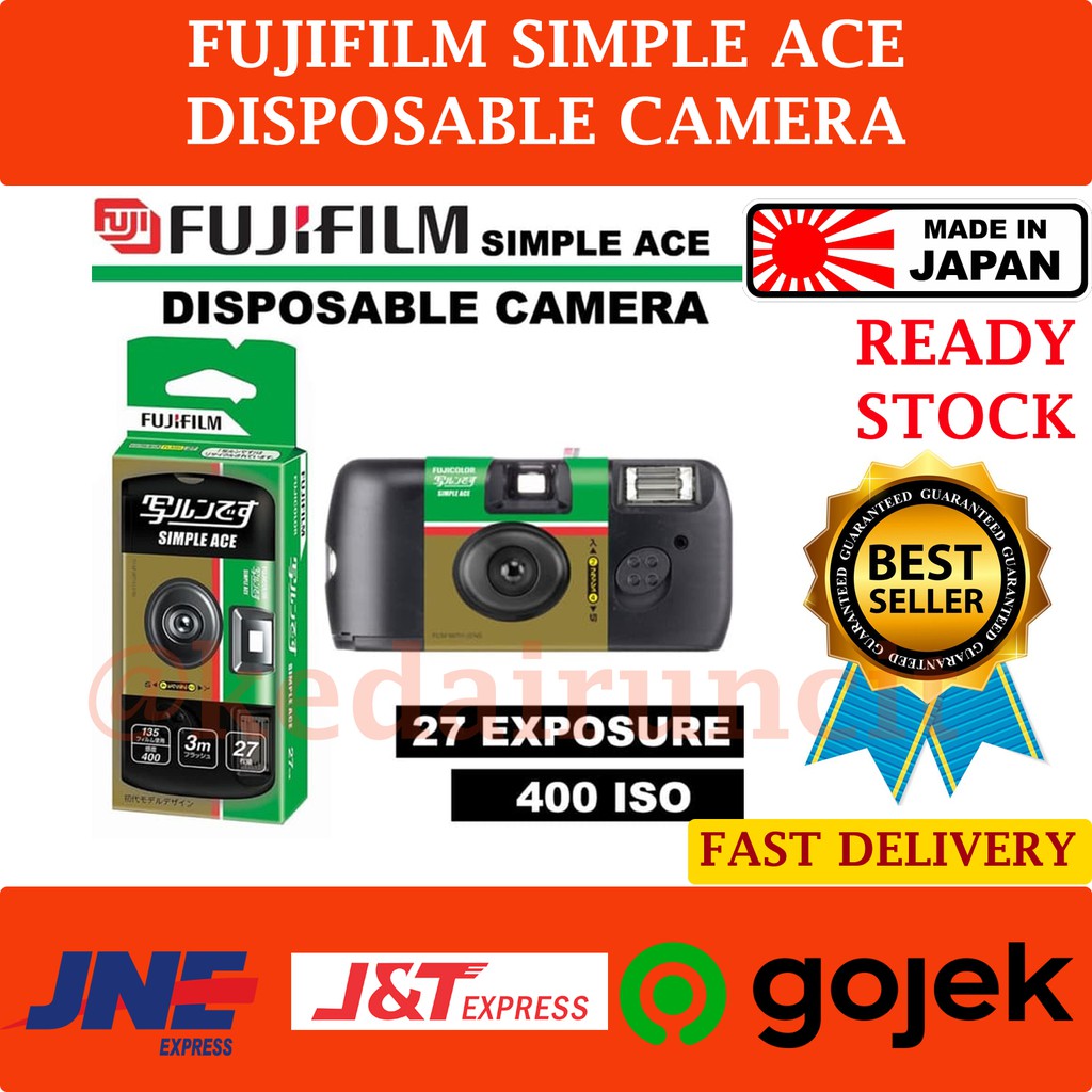 FujiFilm Simple Ace Fuji Film Original Japan Disposable Camera