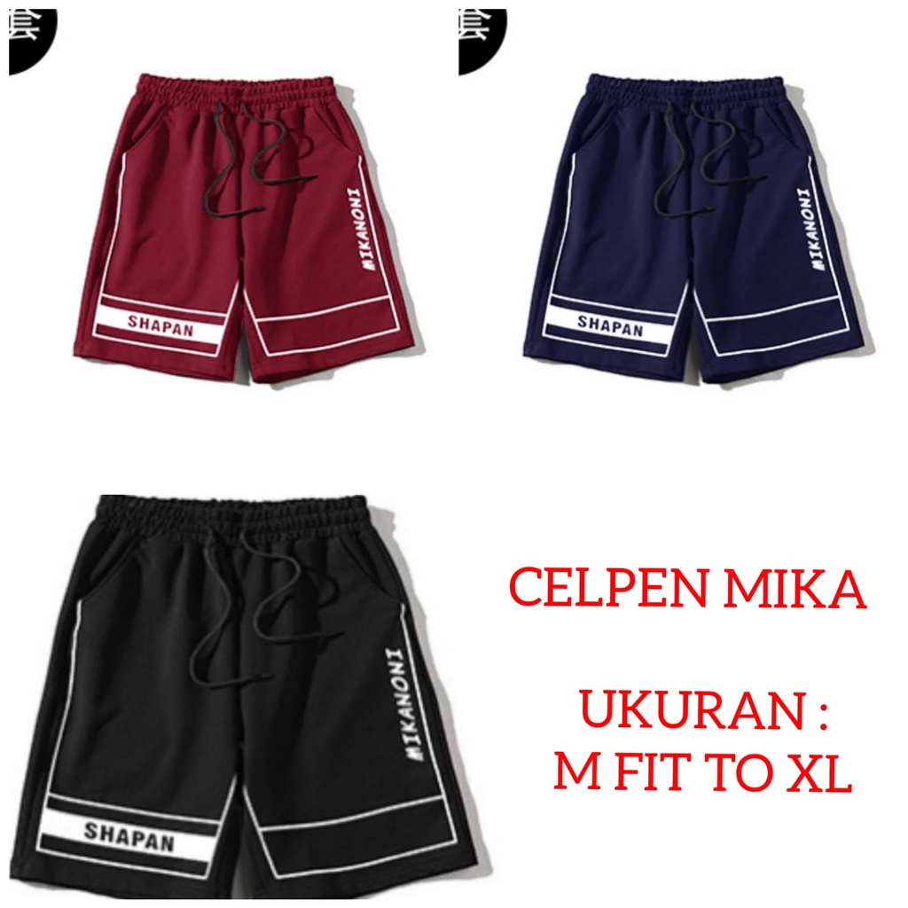 ALIPIO FASHION - CELPEN MIKA / celana pendek / boxer / keren / terbaru