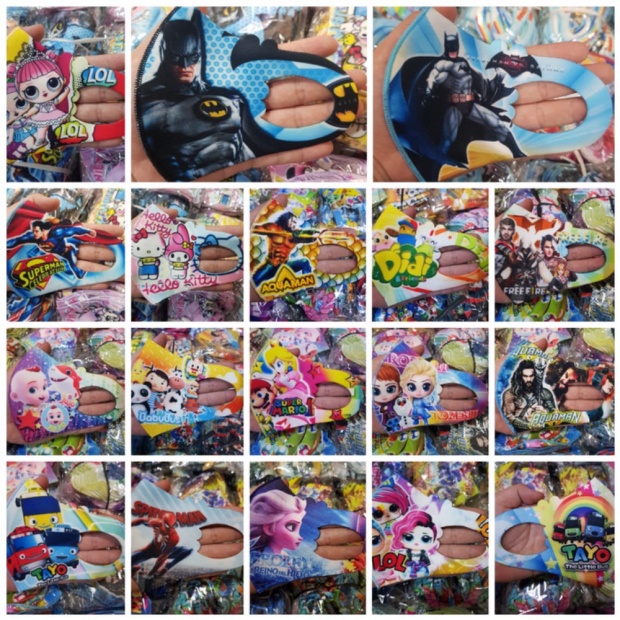 Promo Masker Scuba Motif Anak Masker Kain Motif anak Anak Cewek Dan Cowok Murah