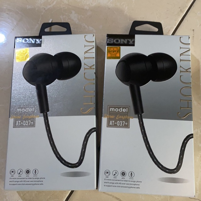 BEST SELLER Headset Handsfree SONY AT-037+