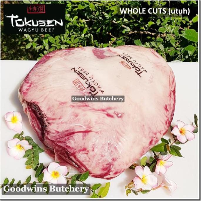 

7KG WAGYU BEEF TOKUSEN MBS 4-5 D-RUMP WHOLE-CUT AGED CHILLED DFGH5136