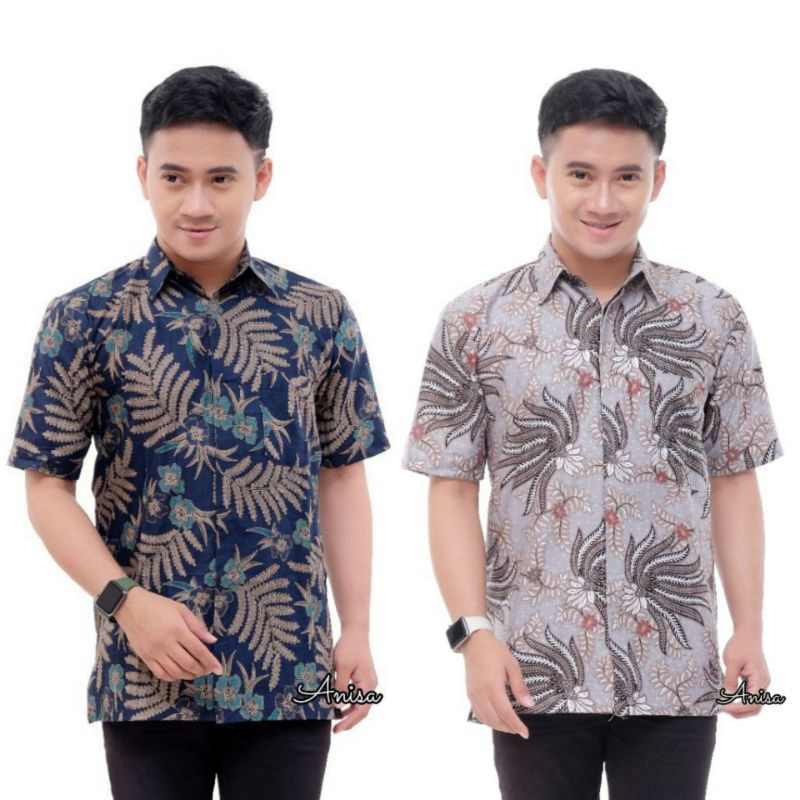 KEMEJA BATIK HEM SOGAN PRADA HALUS CENDRAWASIH KENONGO SEKAR SENO BLARAK NAYSHI BATIK JATI GUGUR