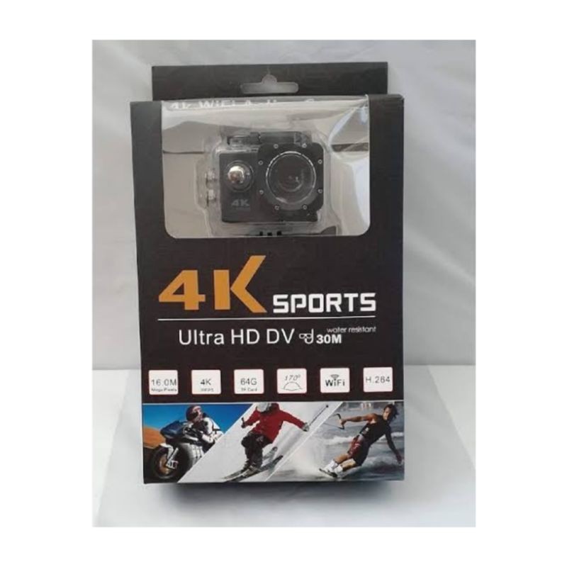 Action cam 4K SPORT Ultra HD DV 30M water resistant