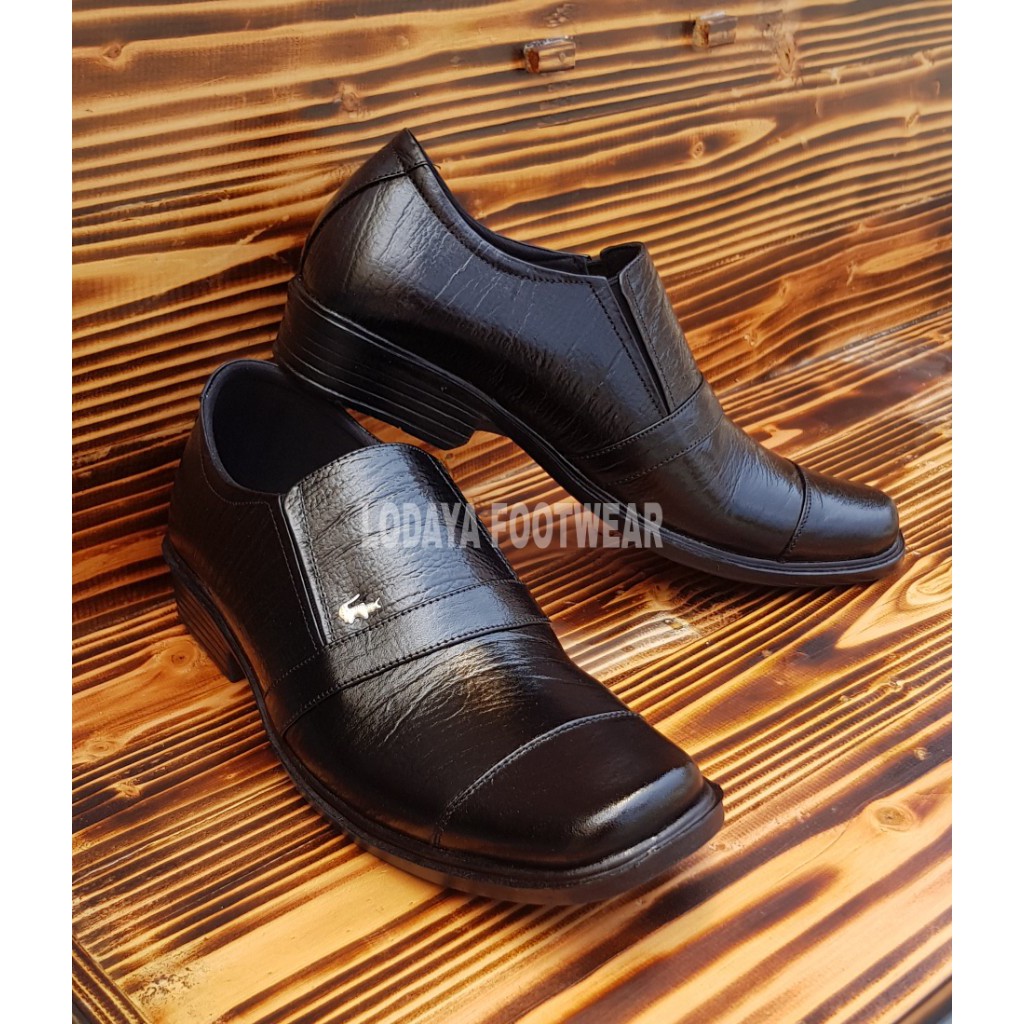 Sepatu Pantofel Kulit Sapi Asli Garut Pria Kantor-2