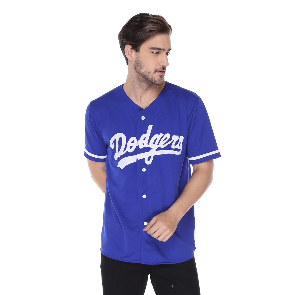la dodgers button up jersey