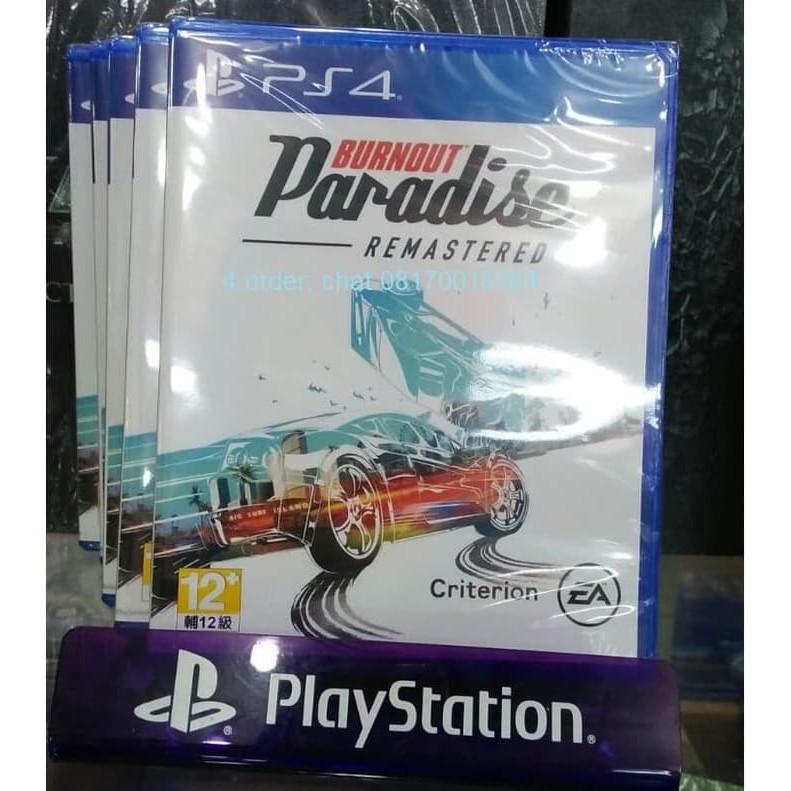 Burnout Paradise Remastered PS4