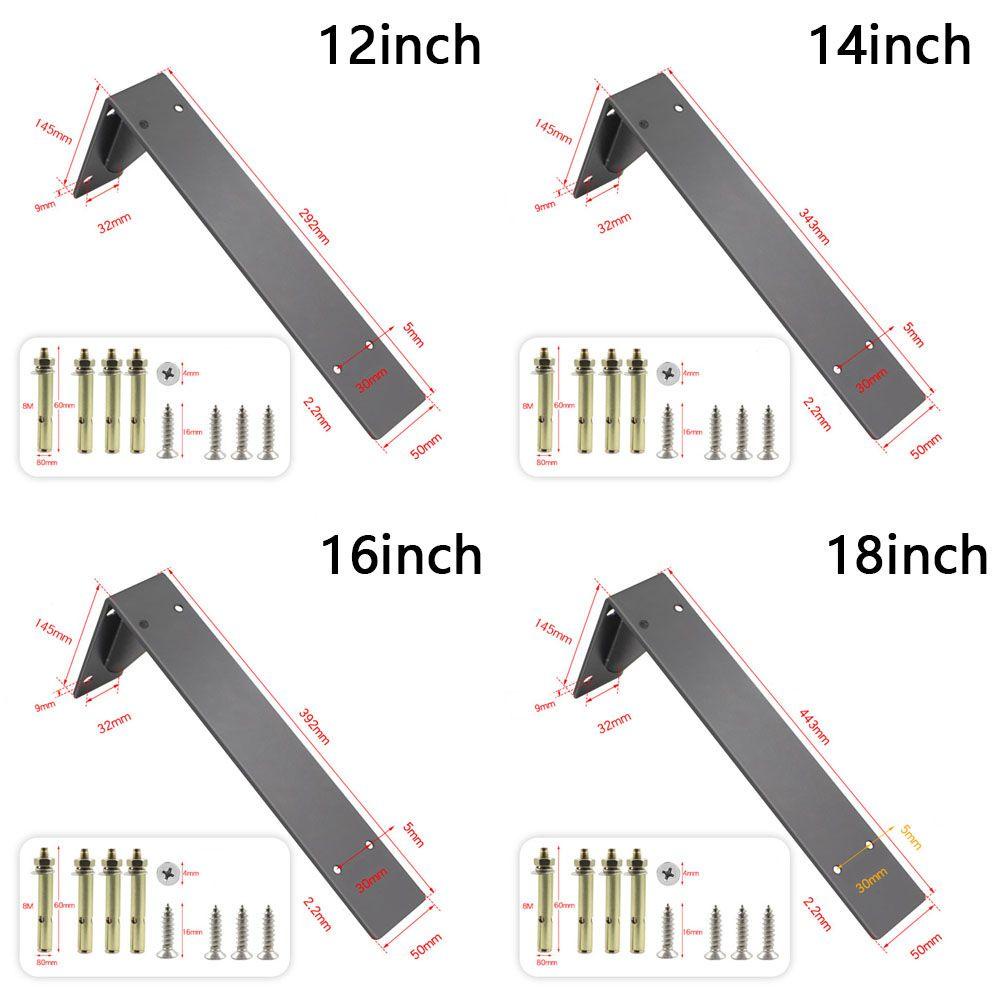 Bracket Segitiga Populer Tetap Hemat Tempat Braket Rak Stainless Steel