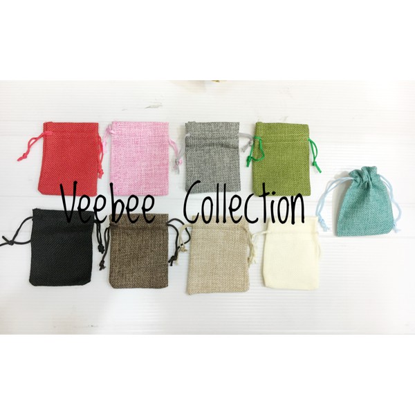 

kantong sovenir kanvas 7x9cm/ tas sovenir kanvas 7x9cm/kantong hampers permen