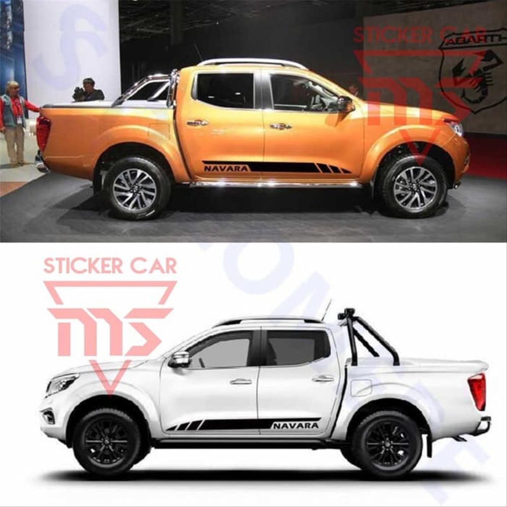 STICKER STIKER NAVARA LIST SIDE DECAL MOBIL TOYOTA NAVARA OFF ROAD 4X4
