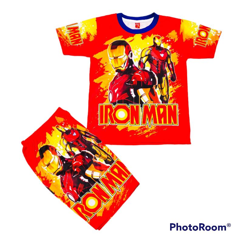 SETELAN BAJU IRON MAN