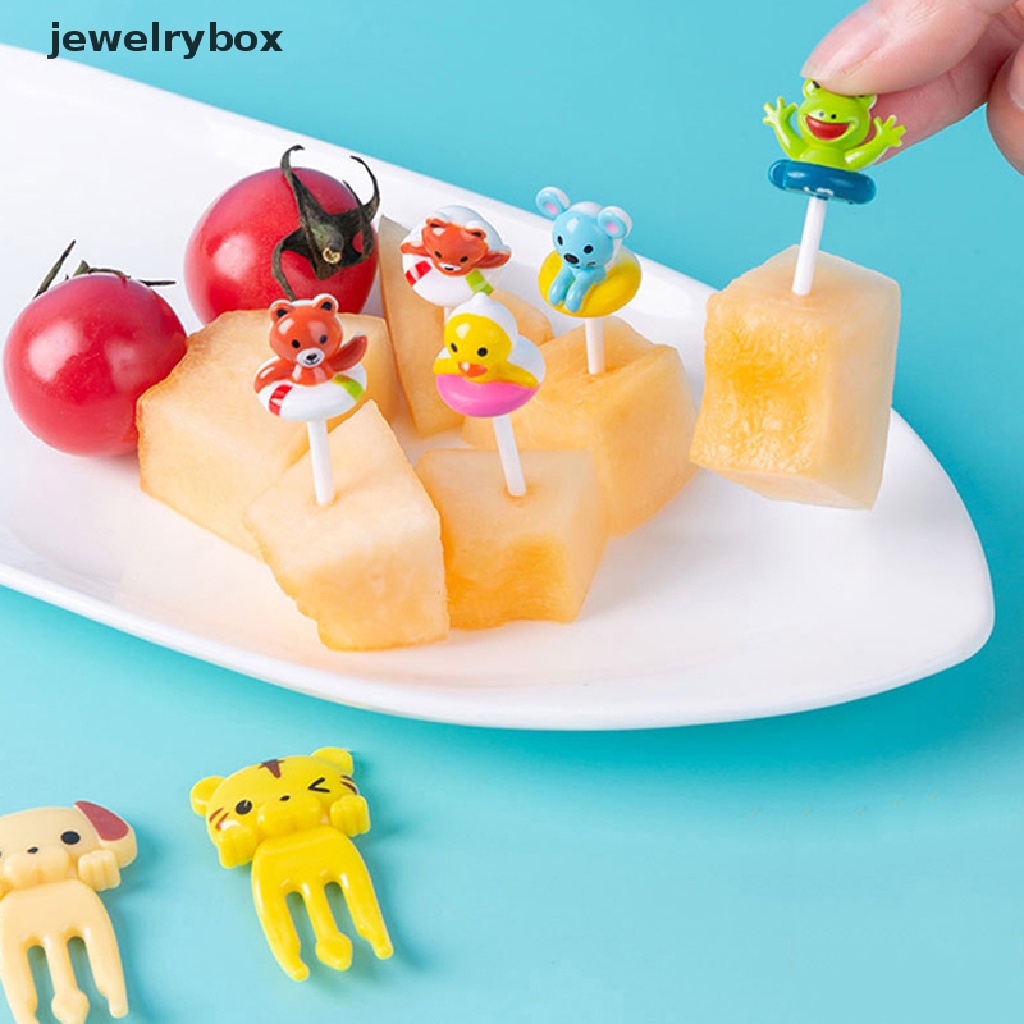 [jewelrybox] Bento Sayur Periuk Lucu Mini Balita Anak Buah Garpu Tusuk Gigi Butik