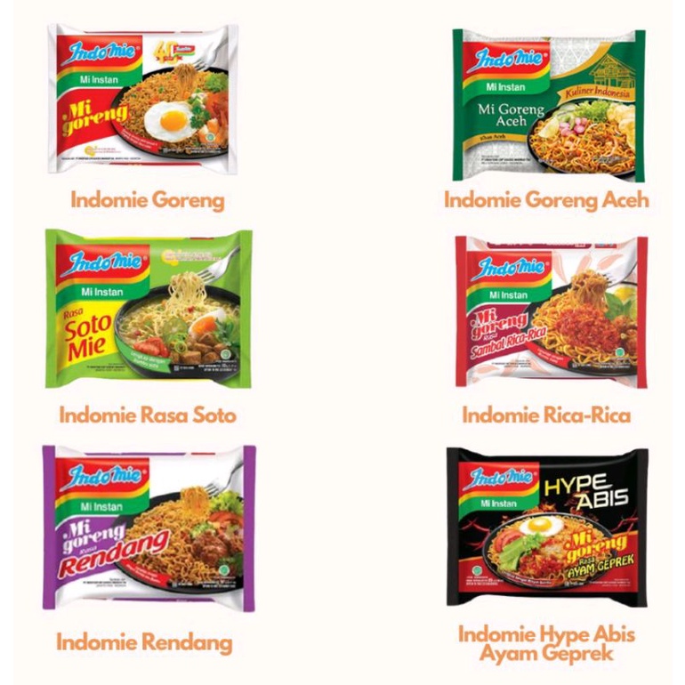 Indomie goreng/Indomie kuah